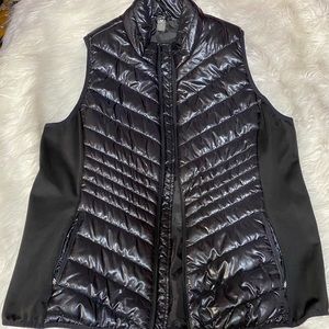 New Black Puffer Vest